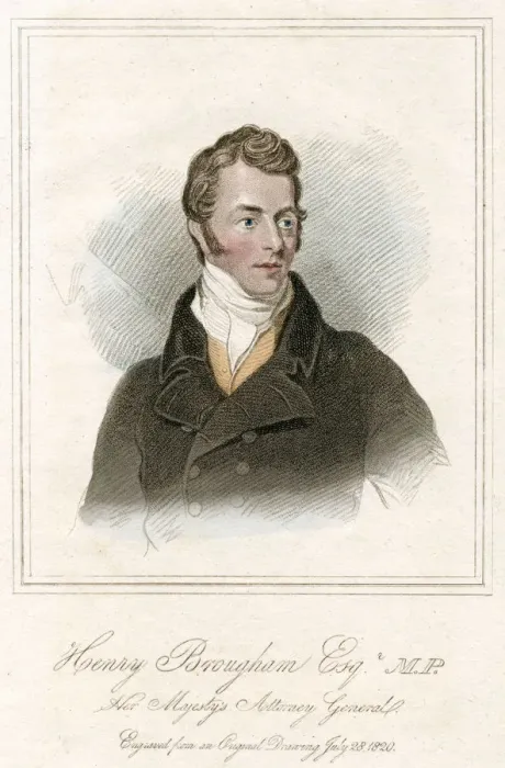 Framed Print : Henry Peter Brougham, 1st Baron Brougham and Vaux, Scottish lawyer and politician, c1820 Framed Print : Henry Peter Brougham, 1st Baron Brougham and Vaux, Scottish lawyer and politician, c1820