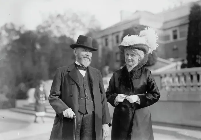 Framed Print : Henry Phipps and Mrs. Henry Phipps, between c1910 and c1915. Creator: Bain News Service Framed Print : Henry Phipps and Mrs. Henry Phipps, between c1910 and c1915. Creator: Bain News Service