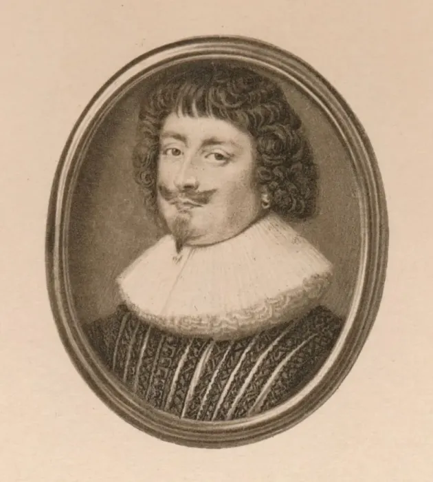 Framed Print : Henry Rich, Earl of Holland, c17th century, (1904). Artist: John Hoskins I Framed Print : Henry Rich, Earl of Holland, c17th century, (1904). Artist: John Hoskins I