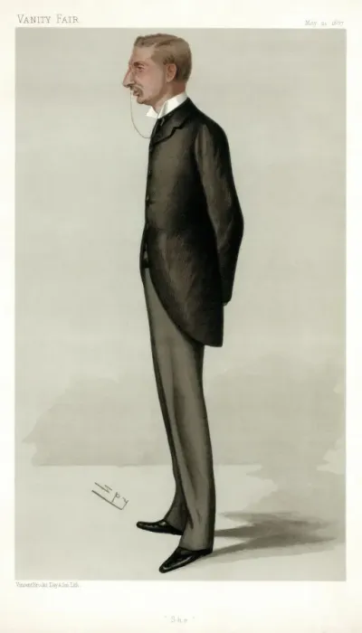 Framed Print : She Henry Rider Haggard, British author, 1887. Artist: Spy Framed Print : She Henry Rider Haggard, British author, 1887. Artist: Spy
