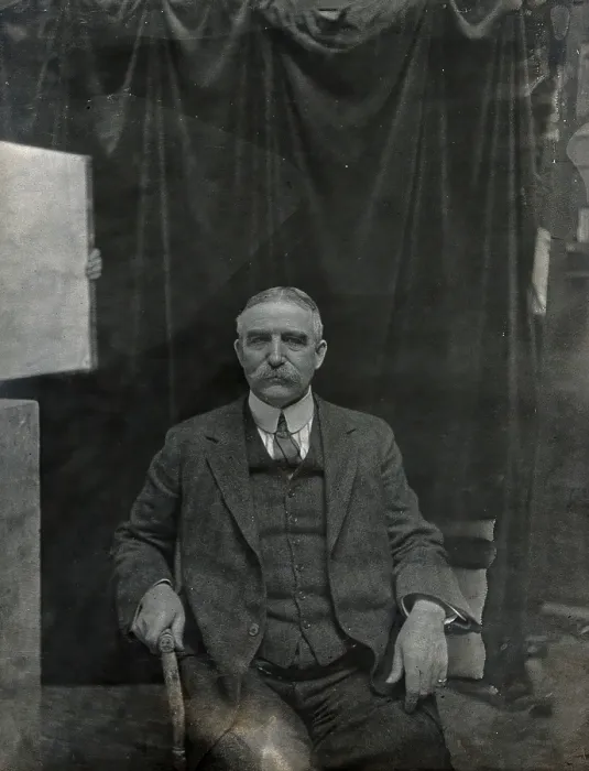 Framed Print : Henry Solomon Wellcome, 1913. Creator: Unknown Framed Print : Henry Solomon Wellcome, 1913. Creator: Unknown
