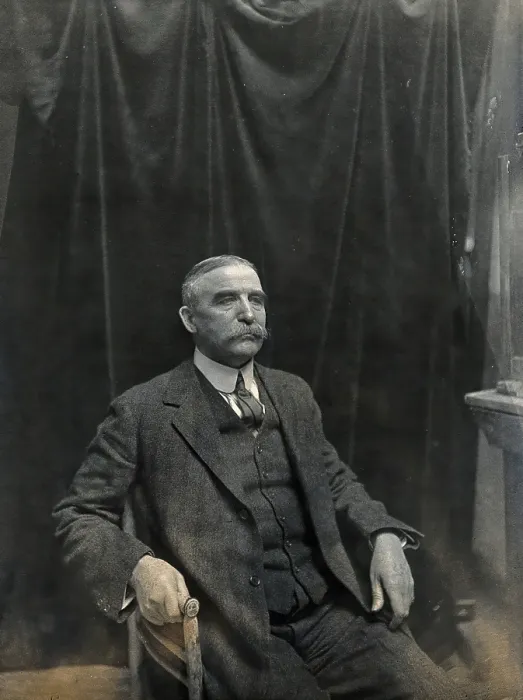 Framed Print : Henry Solomon Wellcome, 1913. Creator: Unknown Framed Print : Henry Solomon Wellcome, 1913. Creator: Unknown