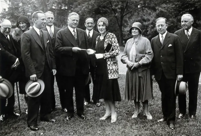 Framed Print : Henry Solomon Wellcome and others at the award of the Gorgas Memorial, 1930. Creator: Unknown Framed Print : Henry Solomon Wellcome and others at the award of the Gorgas Memorial, 1930. Creator: Unknown