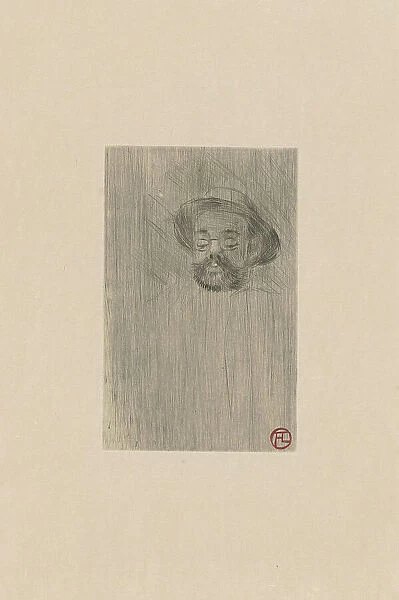 Henry Somm (1844-1907). Creator: Toulouse-Lautrec, Henri, de (1864-1901)