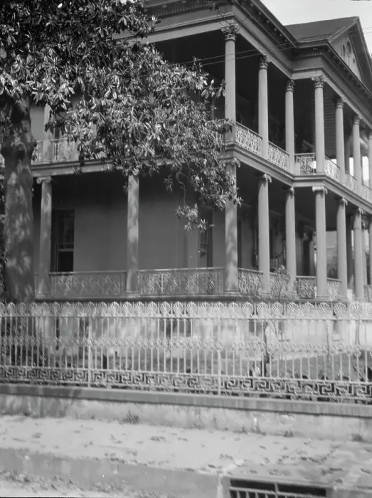 Framed Print : Henry Sullivan Buckner House, 1410 Jackson Avenue, New Orleans, between 1920 and 1926. Creator: Arnold Genthe Framed Print : Henry Sullivan Buckner House, 1410 Jackson Avenue, New Orleans, between 1920 and 1926. Creator: Arnold Genthe