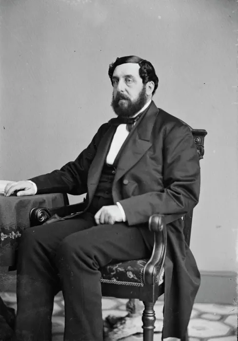 Framed Print : Henry T. Tuckerman, between 1855 and 1865. Creator: Unknown Framed Print : Henry T. Tuckerman, between 1855 and 1865. Creator: Unknown