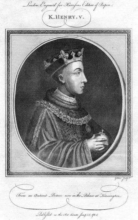 Framed Print : Henry V, King of England. Artist: Goldar Framed Print : Henry V, King of England. Artist: Goldar
