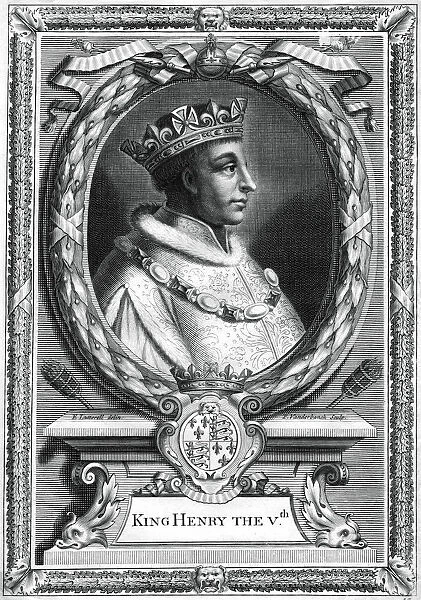 Henry V, King of England. Artist: P Vanderbanck