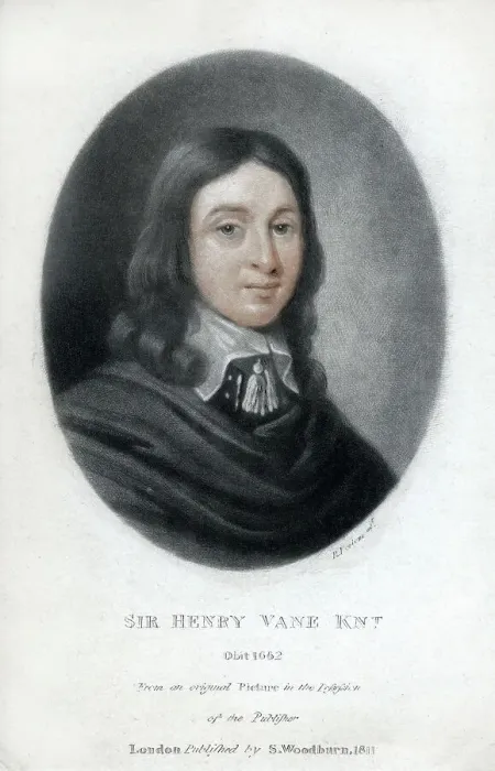 Framed Print : Henry Vane the Younger, statesman and Member of Parliament, 1811 Framed Print : Henry Vane the Younger, statesman and Member of Parliament, 1811