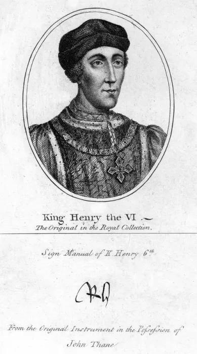 Framed Print : Henry VI of England, (1421-1471) Framed Print : Henry VI of England, (1421-1471)