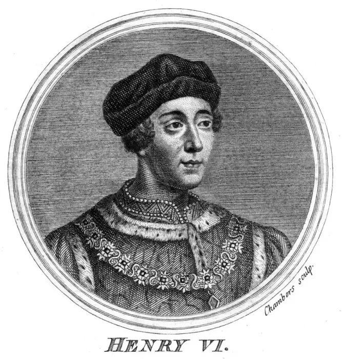Framed Print : Henry VI of England, (1421-1471). Artist: Chambers Framed Print : Henry VI of England, (1421-1471). Artist: Chambers