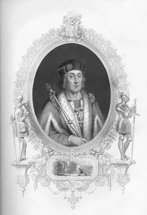 Framed Print : Henry VII, 1859. Artist: George Vertue Framed Print : Henry VII, 1859. Artist: George Vertue