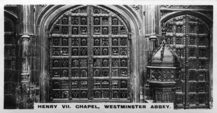 Framed Print : Henry VII Chapel, Westminster Abbey, London, c1920s Framed Print : Henry VII Chapel, Westminster Abbey, London, c1920s
