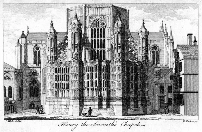 Framed Print : Henry VII Chapel, Westminster Abbey, London, 18th century. Artist: Edward Rooker Framed Print : Henry VII Chapel, Westminster Abbey, London, 18th century. Artist: Edward Rooker