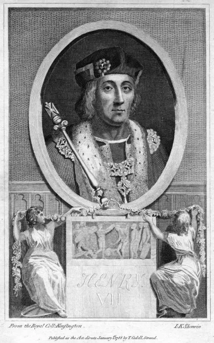 Framed Print : Henry VII of England, (1788). Artist: John Keyse Sherwin Framed Print : Henry VII of England, (1788). Artist: John Keyse Sherwin