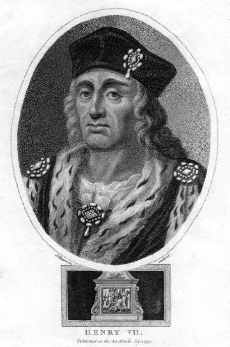 Framed Print : Henry VII of England, (1799). Artist: J Chapman Framed Print : Henry VII of England, (1799). Artist: J Chapman