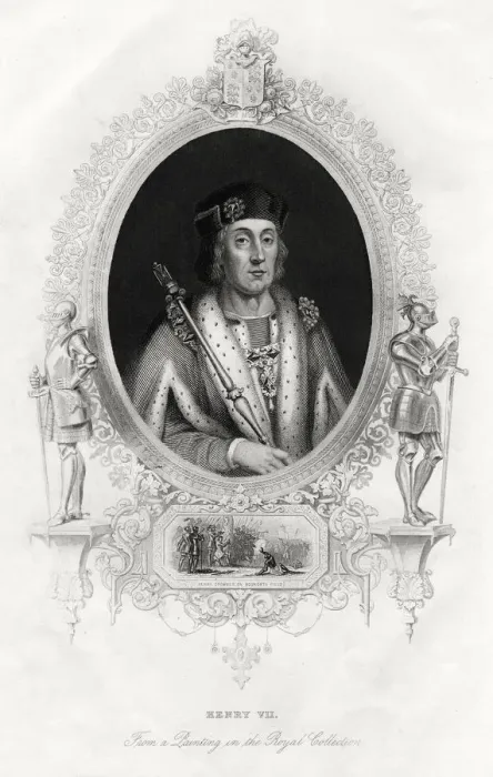 Framed Print : Henry VII, first Tudor King of England, 1860 Framed Print : Henry VII, first Tudor King of England, 1860
