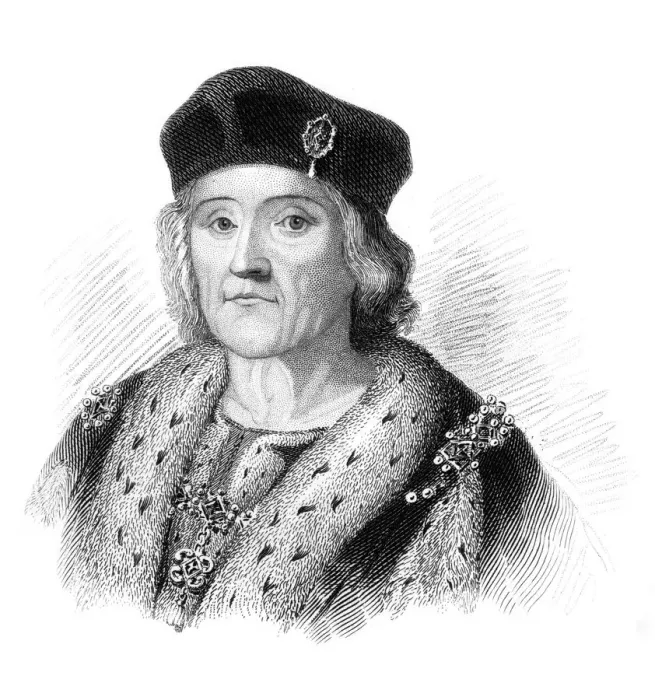 Framed Print : Henry VII, King of England, (c1850) Framed Print : Henry VII, King of England, (c1850)