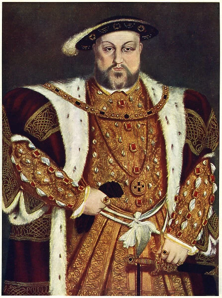 Henry VIII, c1517-1540. Artist: Hans Holbein the Younger