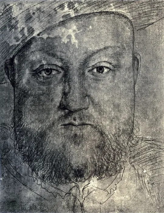 Framed Print : Henry VIII, c1540, (1902). Artist: Hans Holbein the Younger Framed Print : Henry VIII, c1540, (1902). Artist: Hans Holbein the Younger