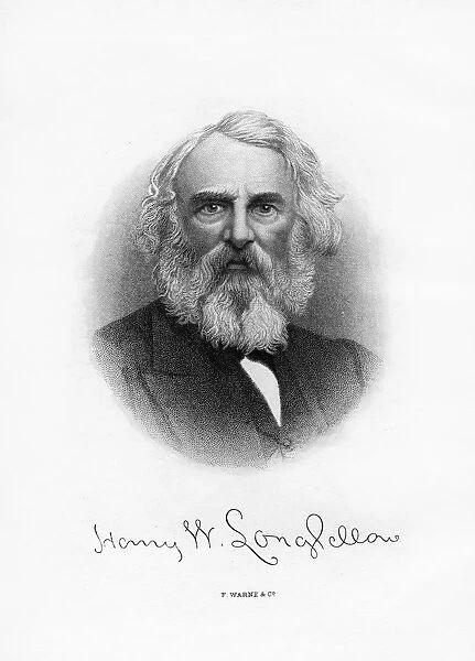 Henry Wadsworth Longfellow, American poet and teacher, late 19th century