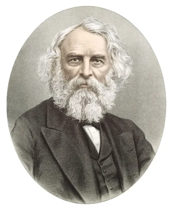 Framed Print : Henry Wadsworth Longfellow, American poet and teacher, c1880 Framed Print : Henry Wadsworth Longfellow, American poet and teacher, c1880