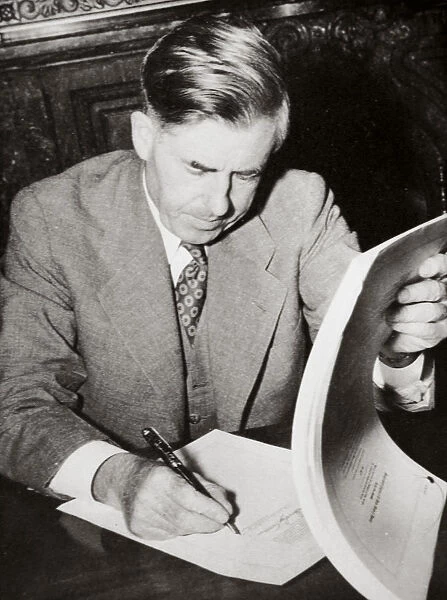 Henry A Wallace, American politician, 1930s