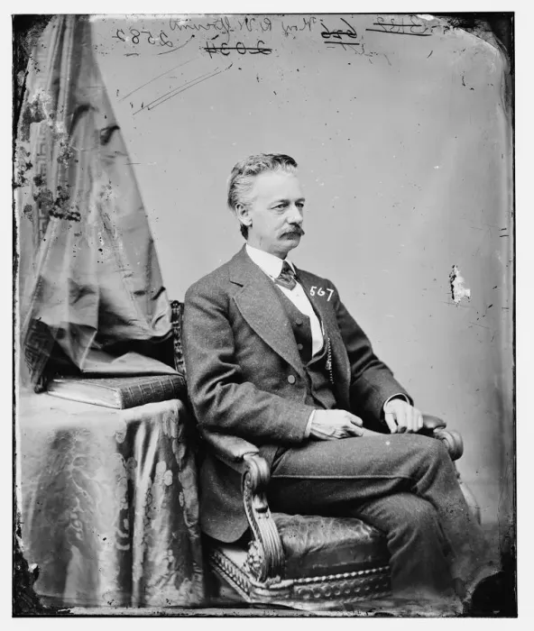 Framed Print : Henry Warner Slocum Senior of New York, between 1860 and 1875. Creator: Unknown Framed Print : Henry Warner Slocum Senior of New York, between 1860 and 1875. Creator: Unknown