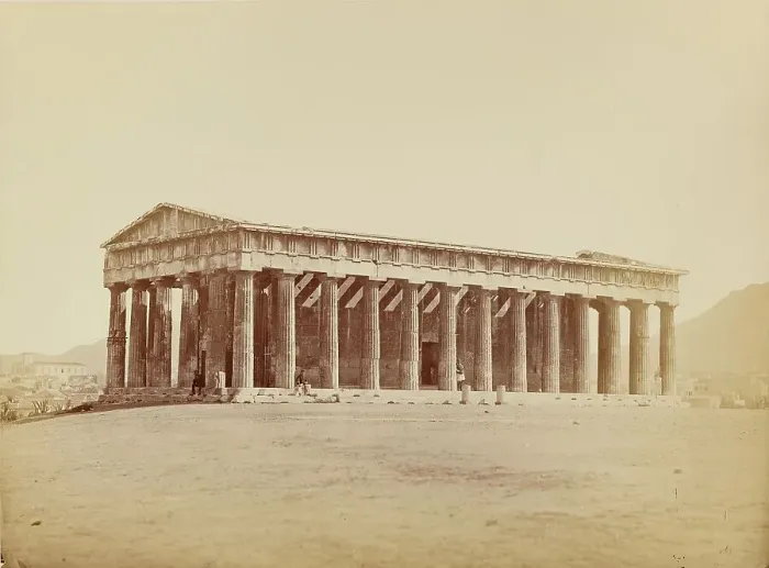 Framed Print : Hephaistion, Athens, 1870-1879. Creator: Petros Moraites Framed Print : Hephaistion, Athens, 1870-1879. Creator: Petros Moraites