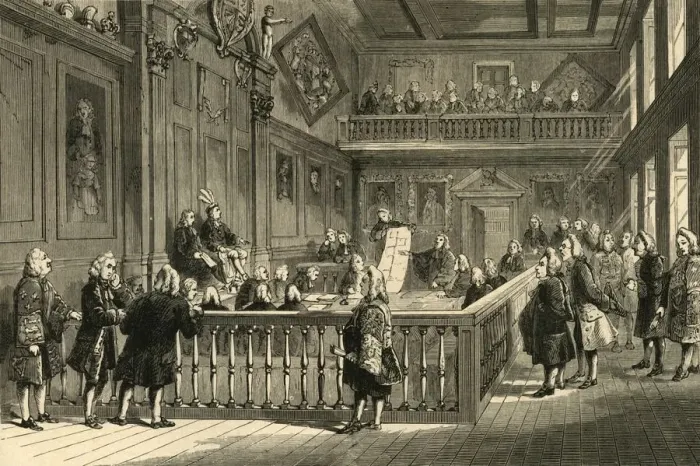 Framed Print : The Last Heraldic Court, (1897). Creator: Unknown Framed Print : The Last Heraldic Court, (1897). Creator: Unknown