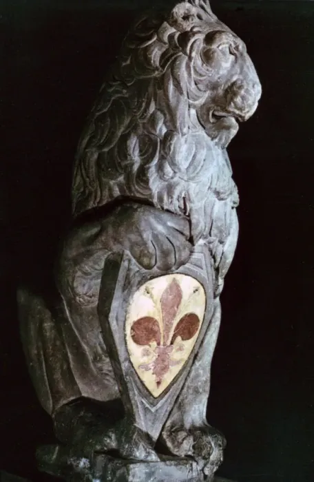 Framed Print : Heraldic Lion, 1420. Artist: Donatello Framed Print : Heraldic Lion, 1420. Artist: Donatello