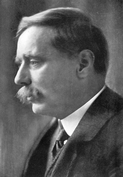 Herbert George Wells, British novelist, 1914. Artist: Emil Otto Hoppe