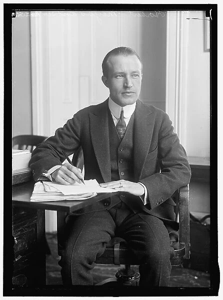Herbert Meyers, Assistant to Secretary Lane, between 1913 and 1917. Creator: Harris & Ewing. Herbert Meyers, Assistant to Secretary Lane, between 1913 and 1917. Creator: Harris & Ewing