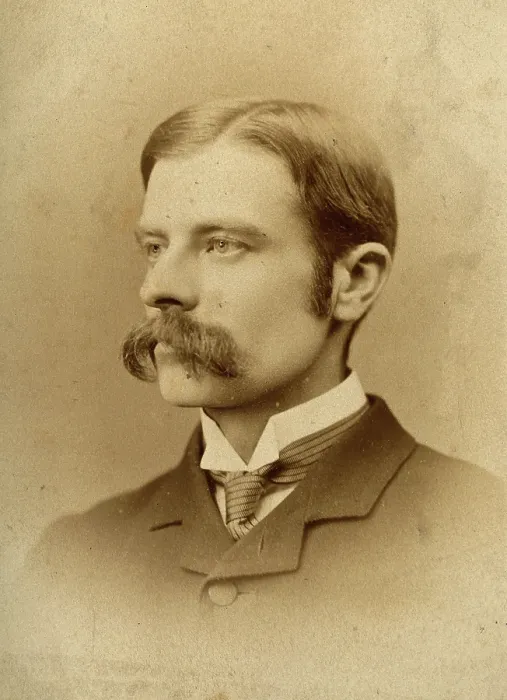 Framed Print : Herbert Somerton Foxwell, c1870s. Creator: Barraud Framed Print : Herbert Somerton Foxwell, c1870s. Creator: Barraud