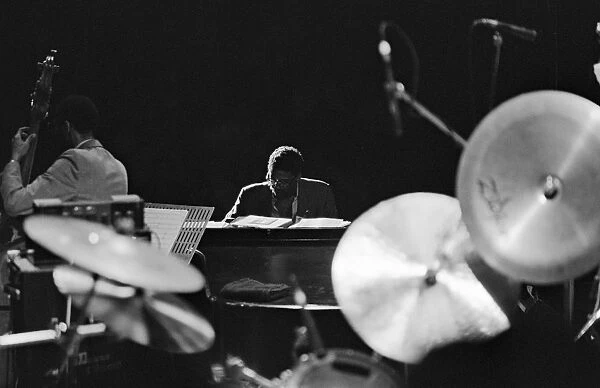 Herbie Hancock, Capital Jazz, Royal Festival Hall, London, 1986. Artist: Brian O Connor