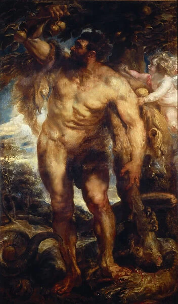 Hercules in the Garden of the Hesperides, 1638. Creator: Rubens, Pieter Paul (1577-1640)