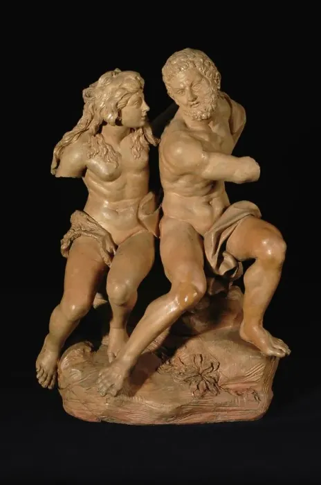 Framed Print : Hercules and Iole, 1710-1725. Creator: Giovanni Battista Foggini Framed Print : Hercules and Iole, 1710-1725. Creator: Giovanni Battista Foggini