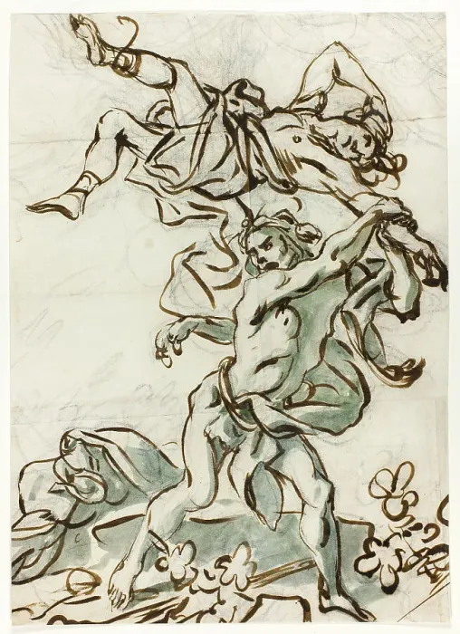 Framed Print : Hercules and Lichas, n.d. Creator: Filippo Falciatore Framed Print : Hercules and Lichas, n.d. Creator: Filippo Falciatore