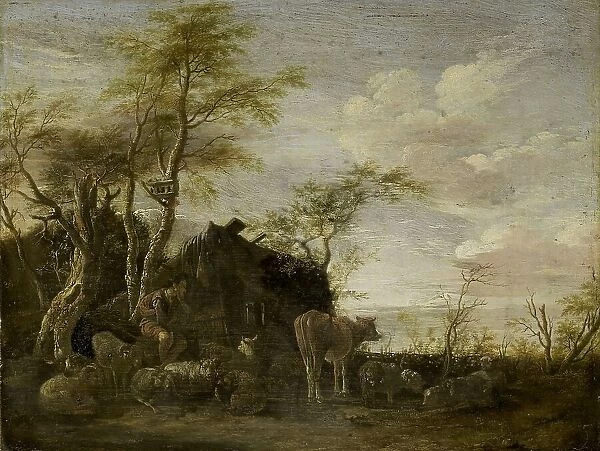 A herdsman's hut, 1645. Creator: Paulus Potter