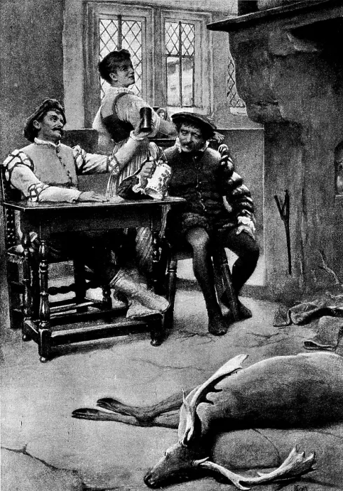 Framed Print : 'Here's a Health to the Lass!' - by John Scott, 1895. Creator: Unknown. 'Here's a Health to the Lass!' - by John Scott, 1895. Creator: Unknown Framed Print : 'Here's a Health to the Lass!' - by John Scott, 1895. Creator: Unknown. 'Here's a Health to the Lass!' - by John Scott, 1895. Creator: Unknown