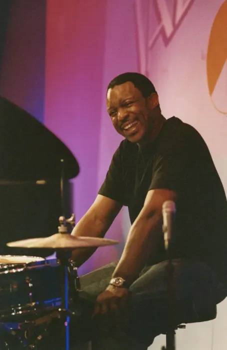 Framed Print : Herlin Riley, Nairn International Jazz Fesival, Scotland, 2004. Creator: Brian Foskett Framed Print : Herlin Riley, Nairn International Jazz Fesival, Scotland, 2004. Creator: Brian Foskett