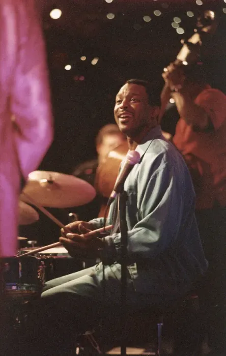 Framed Print : Herlin Riley, Nairn Jazz Week, Scotland, 2004. Creator: Brian Foskett Framed Print : Herlin Riley, Nairn Jazz Week, Scotland, 2004. Creator: Brian Foskett
