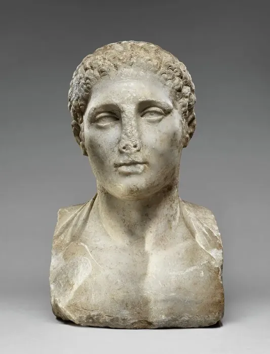 Framed Print : Herm of an Athletic Youth, 2nd century A.D.. Creator: Unknown Framed Print : Herm of an Athletic Youth, 2nd century A.D.. Creator: Unknown