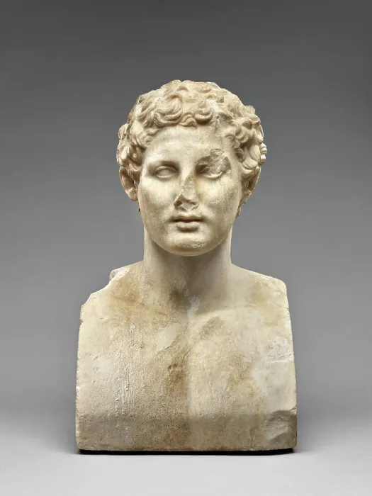 Framed Print : Herm of a Man (Ares Ludovisi type), first half of 1st century A.D. Creator: Unknown Framed Print : Herm of a Man (Ares Ludovisi type), first half of 1st century A.D. Creator: Unknown