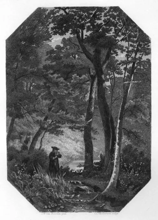 Framed Print : Herman Boerhaave, 17th-18th century Dutch botanist, humanist and physician, c1870. Artist: CL van Kesteren Framed Print : Herman Boerhaave, 17th-18th century Dutch botanist, humanist and physician, c1870. Artist: CL van Kesteren