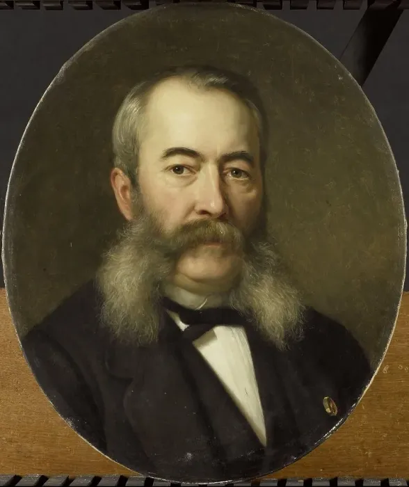 Framed Print : Herman Frederik ten Kate (1822-1891), Painter, 1850-1890. Creator: Jan Hendrik Neuman Framed Print : Herman Frederik ten Kate (1822-1891), Painter, 1850-1890. Creator: Jan Hendrik Neuman