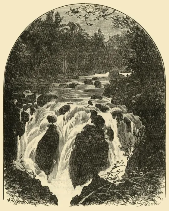 Framed Print : Hermitage Fall, 1898. Creator: Unknown Framed Print : Hermitage Fall, 1898. Creator: Unknown