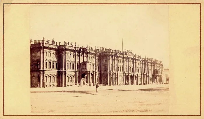 Framed Print : Hermitage Museum, mid-19th century. Creator: Alfred Lorens Framed Print : Hermitage Museum, mid-19th century. Creator: Alfred Lorens