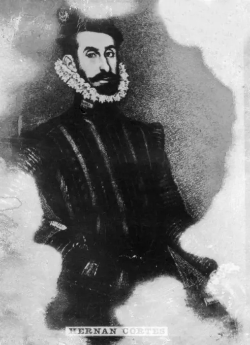Framed Print : Hernan Cortes, (1485-1547), 1920s Framed Print : Hernan Cortes, (1485-1547), 1920s