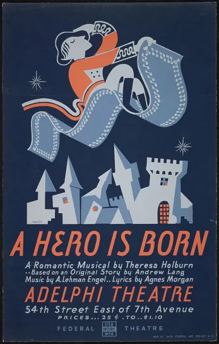 Framed Print : A Hero is Born, New York, [1930s]. Creator: Unknown